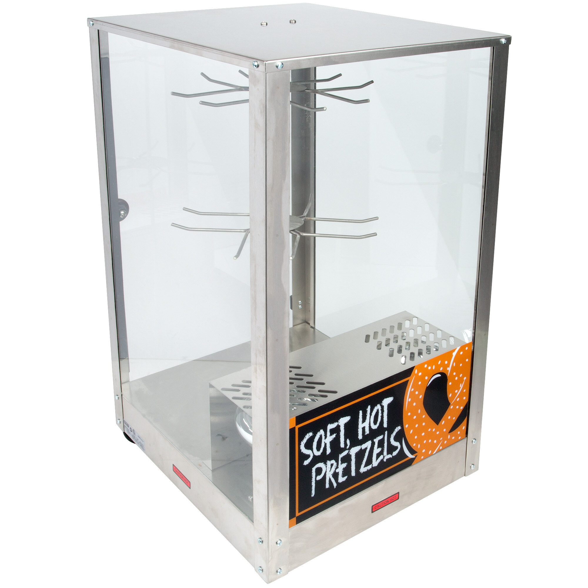 Nemco 6403 Pretzel Warmer Revolving/Dual Rack 120V