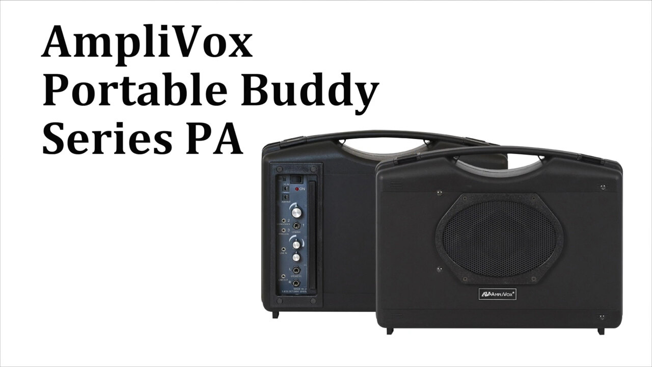 amplivox portable sound system bluetooth