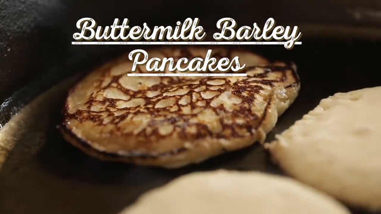 Bob S Red Mill Buttermilk Barley Pancakes Recipe Video