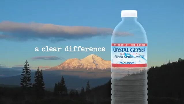 why is crystal geyser water so cheap