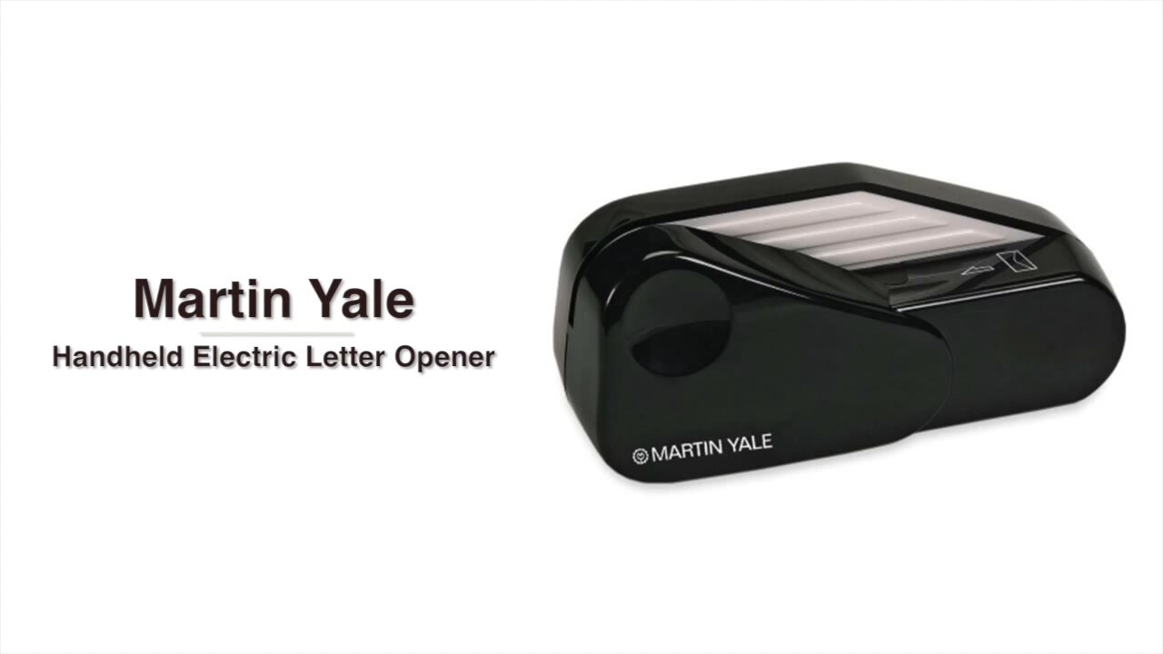 Gray PRE1628 Martin Yale Model 1628 Electric Desktop Letter Opener 7 3/4" 