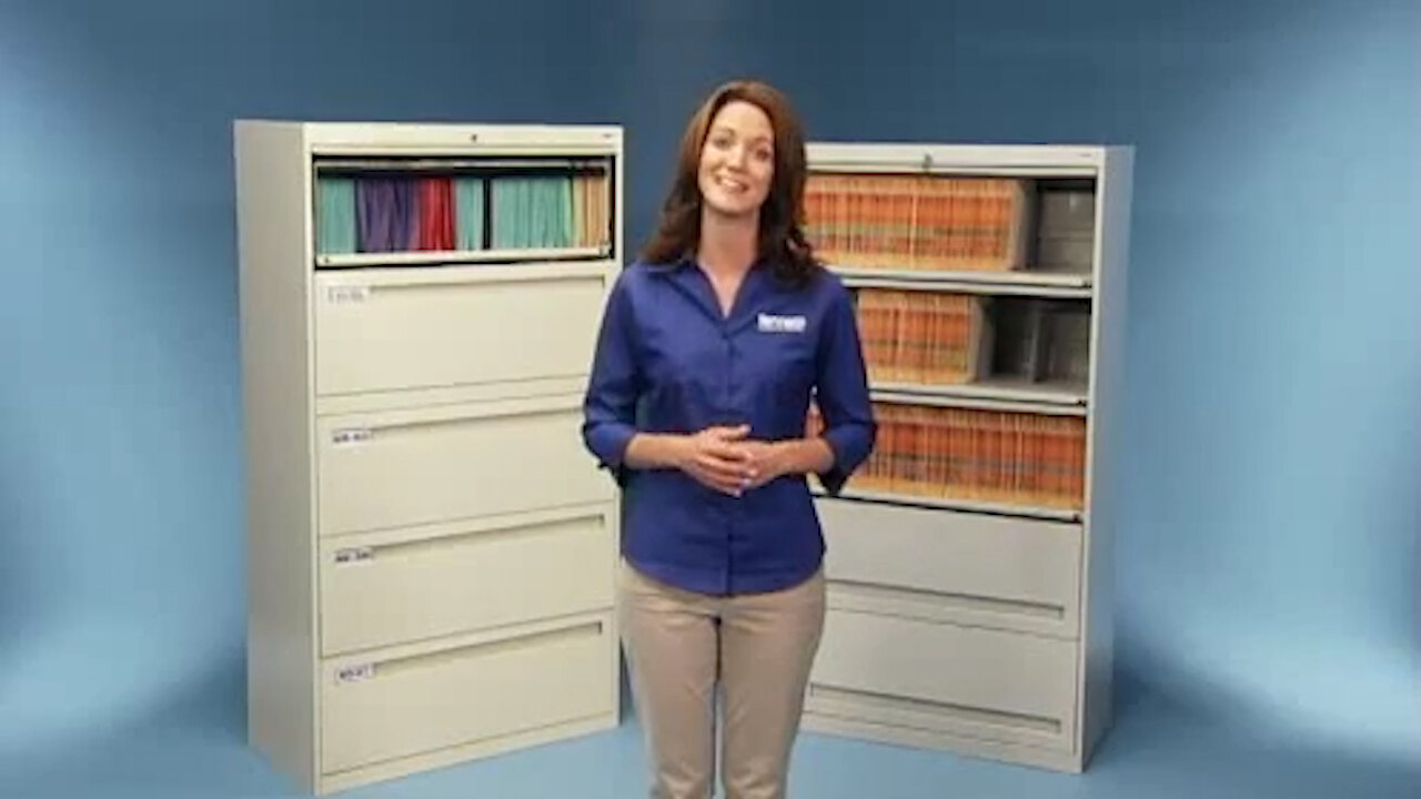 Tennsco Lateral And Fixed Open Cabinets Video Webstaurantstore