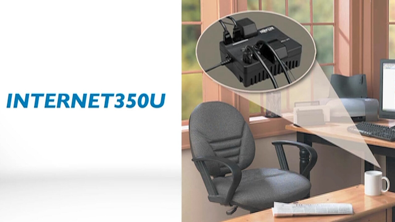 Tripp Lite Internet Office UPS 350VA Video | WebstaurantStore