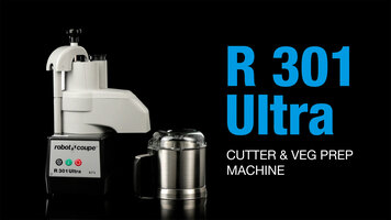 Robotcoupe combiné cutter et coupe légumes cuve inox 3.7 litres -  Robotcoupe - Coupe Légumes - référence R 301 Ultra - Stock-Direct CHR