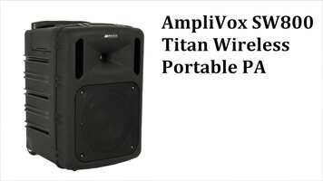 amplivox sw800
