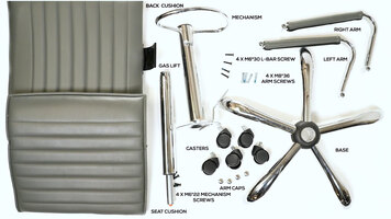 Boss B16533C-GY Assembly
