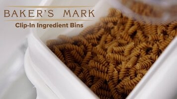 Baker's Mark 18 x 72 Ingredient Bin Shelving Kit with 15 Clip-In Shelf  Bins