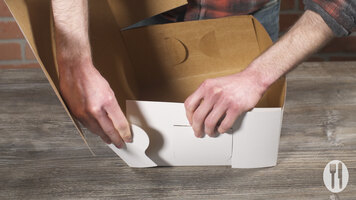 How to Assemble Lock Corner Bakery Boxes