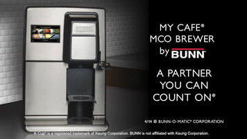 BUNN My Cafe MCR Single Serve Cartridge Commercial Pourover Brewer, Black