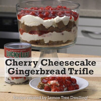 Lucky Leaf Cherry Cheesecake Gingerbread Trifle Lucky Leaf Cherry Cheesecake Gingerbread Trifle