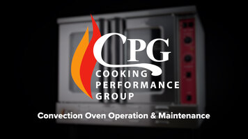 CPG Convection Oven Operation and Maintenance