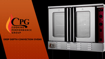 CPG Deep Depth Convection Ovens