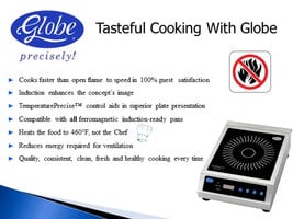 globe induction burner