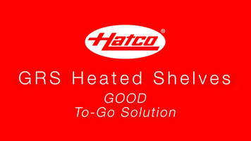 Hatco GRS ThruShelf To-Go Solution