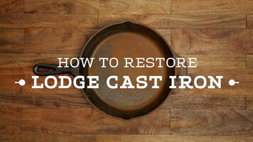 Cast iron cleaning tips at Lodge Cast Iron Factory store this weekend