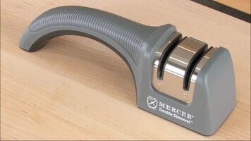 Mercer Culinary M10200 Double Diamond Manual Knife Sharpener