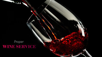 Proper Wine Service