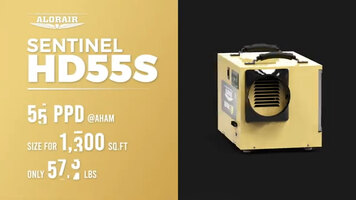 AlorAir Sentinel HD55S Dehumidifier Overview Video | WebstaurantStore