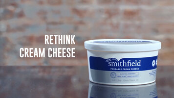 Smithfield Pourable Cream Cheese (Bulk 3 Lb. Tubs - 2/Case)