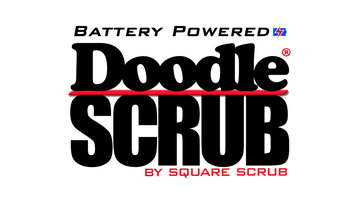 Square Scrub: Battery Powered Doodle Scrub