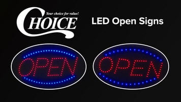 Choice LED Open Signs