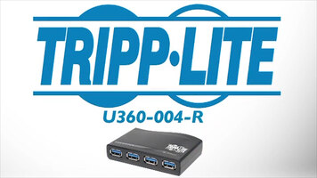 Tripp Lite U360-004R USB 3.0 Superspeed 4-Port Hub 