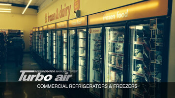 Turbo Air Jrf J Series Solid Half Door Dual Temperature
