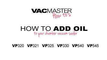 Vacmaster® Oil Change Guide - VacMaster