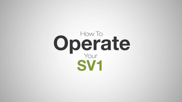 VacMaster SV1: How to Operate