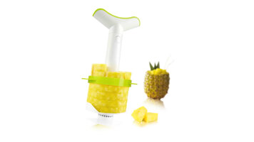 Vacu Vin Pineapple Slicer Deluxe Set, Stainless Steel, 1 ea - Harris Teeter