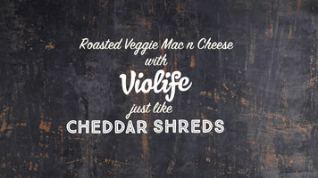 Violife Cheddar Shreds Mac and Cheese