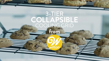 Wilton 16 x 10 Non-Stick Wire Collapsible 3-Tier Cooling Rack