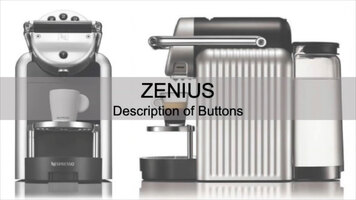 Nespresso Zenius: How To- Install 