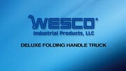 WESCO Deluxe Folding Handle Truck Overview Video | WebstaurantStore