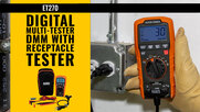 Klein Tools' Digital Multi-Tester DMM with Receptacle Tester Overview ...