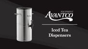 Avantco Iced Tea Dispenser Overview Video | WebstaurantStore