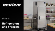 Delfield Reach-In Refrigerators and Freezers Video | WebstaurantStore