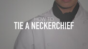 how to tie a chef neckerchief