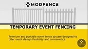 Mod Fence | Premium Temporary Event Fence Solutions Video ...