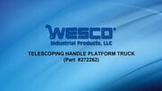 Wesco Industrial Products 272263 Telefolding Platform Truck Video ...