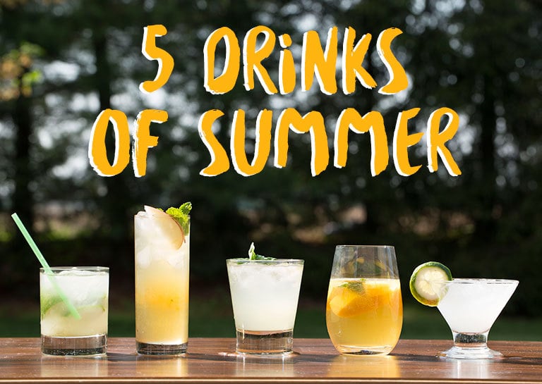 5 Drinks of Summer Summer Cocktail Recipes