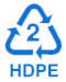 HDPE Recycling Symbol