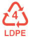 LDPE Recycling Symbol