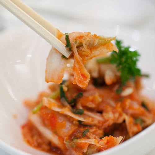 Kimchi, a fermented food