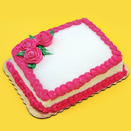 Sheet cake Size: 11”by 16” Available on Preorder Call lines: +233241