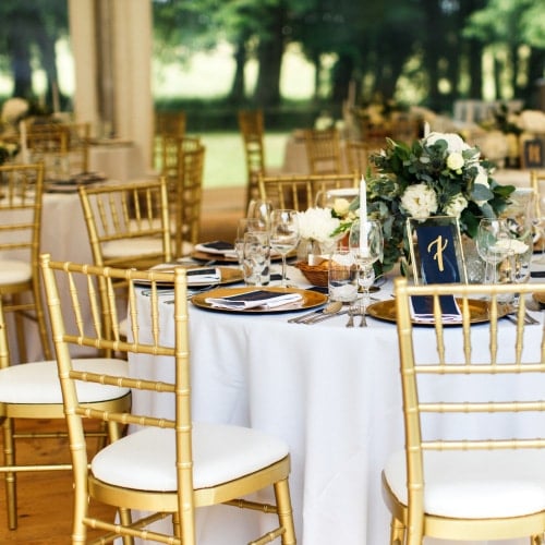 Chiavari Chair in a banquet hall