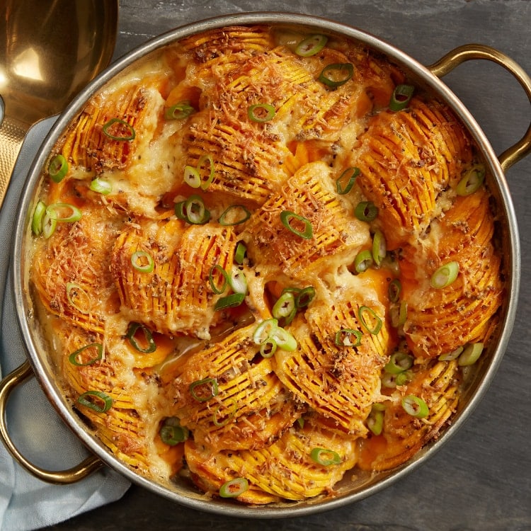 Hasselback Potato Gratin Recipe