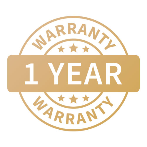 Blue one year warranty seal Stock Vector by ©newartgraphics 31143247