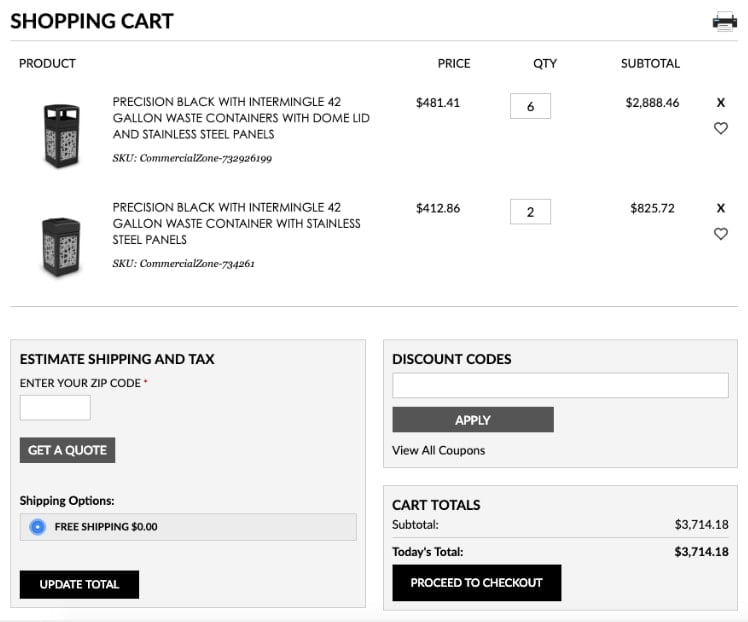 Competitor Pricing