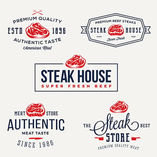 american restaurants logos